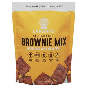 Lakanto Brownie Mix Sugar Free 8/9.7 OZ [UNFI #2331999] [ebt]