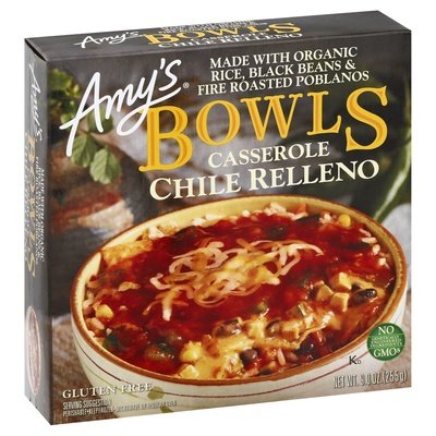 Amys Bowls Casserole Chile Relleno Og3 12/9 OZ [UNFI #1843689] [ebt]