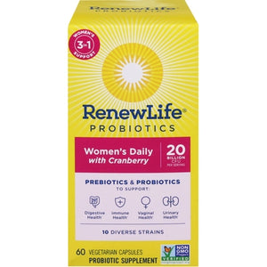 Renew Life Womens Daily Probiotics 6/60 VCAP [UNFI #2326916] [ebt]