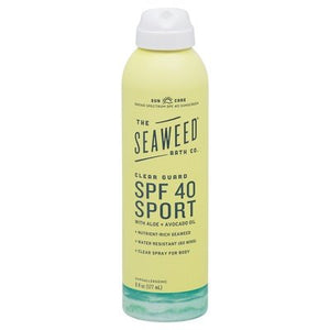 Seaweed Bath Co Sunscreen Spf 40 Sport With Aloe + Avocado Oil 1/6 OZ [UNFI-CARLISLE #2691855] T