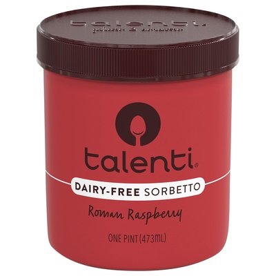 Talenti Gelato E Sorbetto Sorbetto Dairy-Free Roman Raspberry 8/16 OZ [UNFI #286435] [ebt]