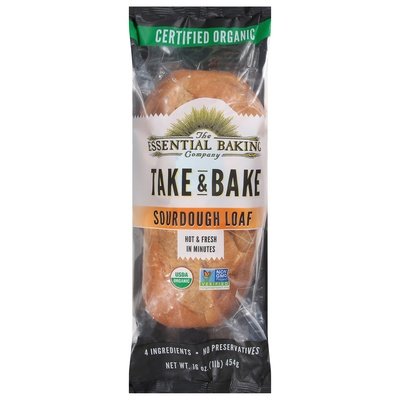 Essential Baking Company,The Loaf Sourdough Take & Bake Og2 16/16 OZ [UNFI #2306678] [ebt]