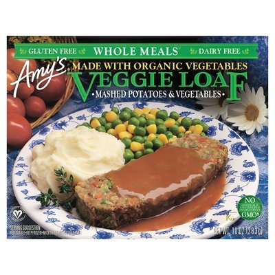 Amys Veggie Loaf Mashed Potatoes & Vegetables Og3 12/10 OZ [UNFI #402388] [ebt]