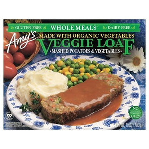 Amys Veggie Loaf Mashed Potatoes & Vegetables Og3 12/10 OZ [UNFI #402388] [ebt]
