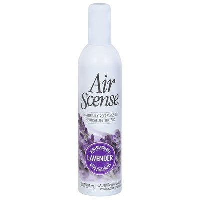 Air Scense Air Freshener Lavender 4/7 OZ [UNFI-CARLISLE #905612] T