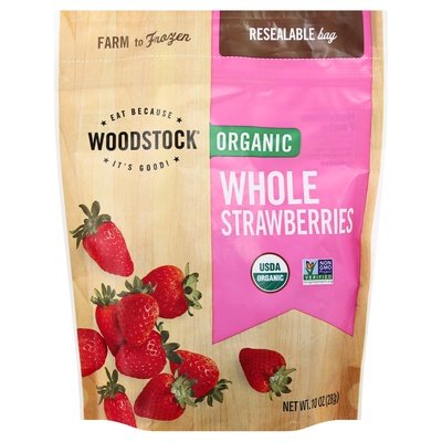 Woodstock Strawberries Organic Whole Og2 12/10 OZ [UNFI #154542] [ebt]