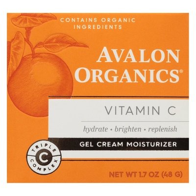 Avalon Organics Gel Cream Moisturizer Vitamin C 1/1.7 OZ [UNFI-CARLISLE #2534824] T