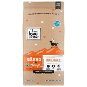 I And Love And You Dog Food Oven Baked Bone Broth With Chicken + Sweet Potatoes 1/10.25 LB [UNFI #02355360]
