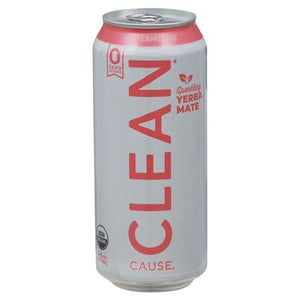 Clean Cause Yerba Mate Sparkling Watermelon Og2 12/16 OZ [UNFI #2752491] [ebt] T