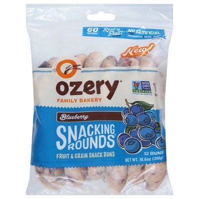 Ozery Snacking Rounds Blueberry 6/10.6 OZ [UNFI #2509545] [ebt]