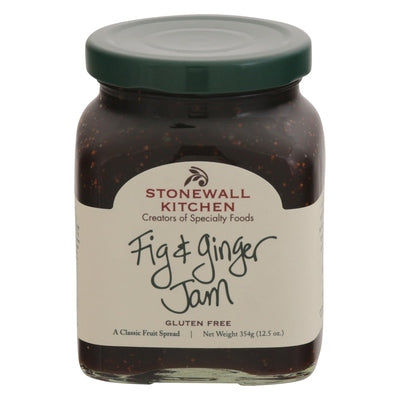 Stonewall Kitchen Jam Fig & Ginger 12/12.5 oz [UNFI #0153783 ] [ebt]