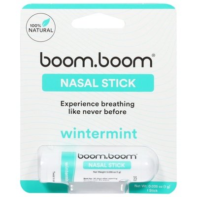 Boomboom Nasal Stick Wintermint 6CT [UNFI-CARLISLE #3023728] T