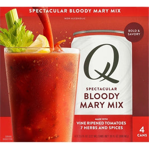 Q Drinks Bloody Mary Mix Spectacular 6/4/7.5 oz [UNFI #2801546] T [ebt]