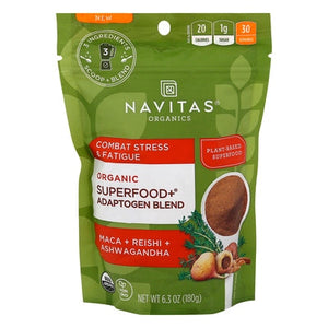 Navitas Organics Superfood+Adaptogen Blend Organic Maca+Reishi+Ashwagandha Og2 6/6.3 OZ [UNFI #2551844]