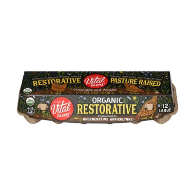 Vital Farms Restorative Large Eggs Og1 15/12 CT [UNFI #2865830] [ebt]