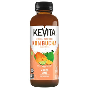 Kevita Kombucha Mango Lime Bold + Smooth Og2 6/15.2 oz [UNFI #2613610] T [ebt]