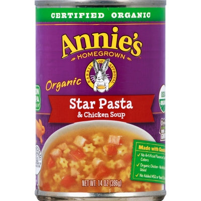 Anniess Homegrown Star Pasta Chicken Og2 12/14 OZ [UNFI #3072105] [ebt]