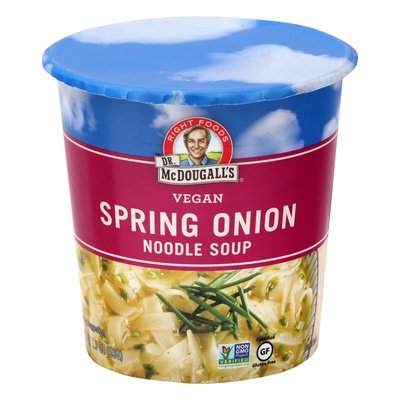 Dr Mcdougalls Noodle Soup Vegan Spring Onion 6/1.9 OZ [UNFI #548784] [ebt]