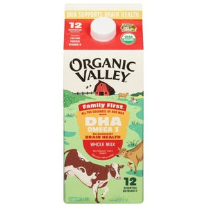 Organic Valley Milk Whole Og2 6/64 OZ [UNFI #3020534] [ebt]