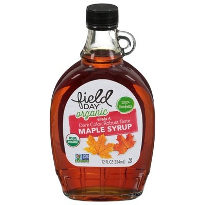 Field Day Maple Syrup Organic Og2 12/12 OZ [UNFI #1104801] [ebt]