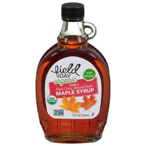 Field Day Maple Syrup Organic Og2 12/12 OZ [UNFI #1104801] [ebt]