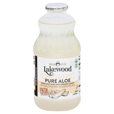 Lakewood Juice Organic Pure Aloe Og2 1/32 OZ [UNFI-CARLISLE #600932] [ebt]