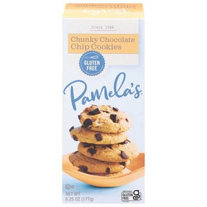 Pamelas Cookies Chunky Chocolate Chip 6/6.25 OZ [UNFI #2361434] [ebt]