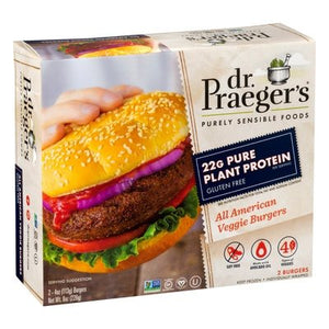 Dr Praegers All American Veggie Burgers 6/8 OZ [UNFI #2297687] [ebt]