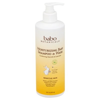 Babo Botanicals Baby Shampoo & Wash Moisturizing 1/16 OZ [UNFI-CARLISLE #1632280] T
