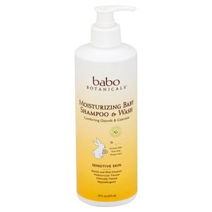 Babo Botanicals Baby Shampoo & Wash Moisturizing 1/16 OZ [UNFI-CARLISLE #1632280] T
