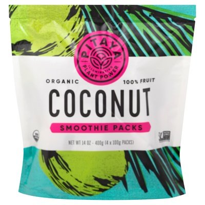 Pitaya Coconut Organic Smoothie Packs Og2 8/14 OZ [UNFI #2519833] [ebt]