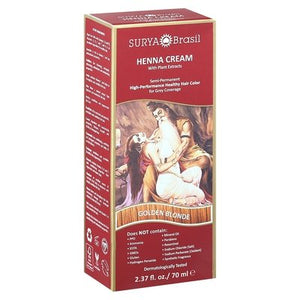 Surya Brasil Henna Cream Gldn Blnd 1/2.37 OZ [UNFI-CARLISLE #2219954] T