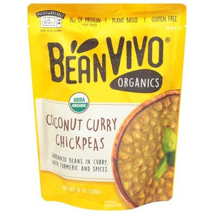 Beanvivo Chickpeas Coconut Curry Og2 6/10 OZ [UNFI #2697886] [ebt]