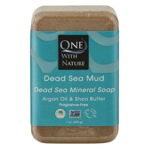 One With Nature Soap Dead Sea Mineral Dead Sea Mud 1/7 OZ [UNFI-CARLISLE #650234] T