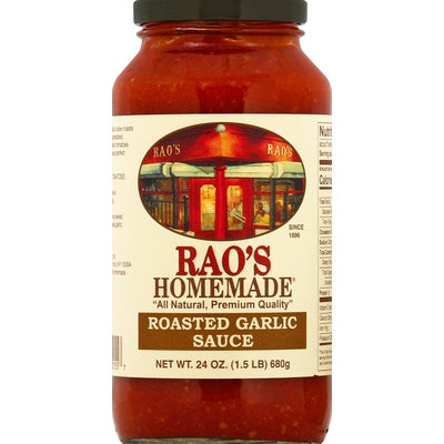 Raos Roasted Garlic Sauce 12/24 oz [UNFI #1271931 ] [ebt]