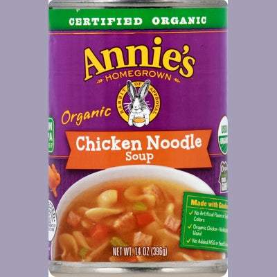 Anniess Homegrown Chicken Noodle Og2 12/14 OZ [UNFI #3072014] [ebt]
