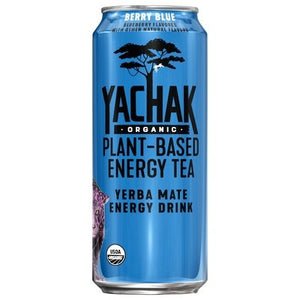Yachak Organic Yerba Mate Energy Drink Organic Berry Blue Yerba Mate Og2 12/16 OZ [UNFI #2752236] [ebt]