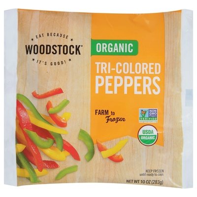 Woodstock Peppers Organic Tri-Colored Og2 12/10 OZ [UNFI #723296] [ebt]