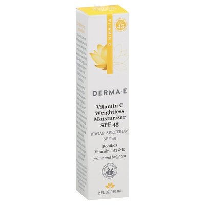 Derma E Weightless Moisturizer Vitamin C Spf 45 1/2 OZ [UNFI-CARLISLE #2586766] T