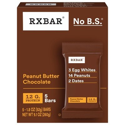 Rxbar Protein Bars Peanut Butter Chocolate 6/5/1.83OZ [UNFI #2480853] [ebt]