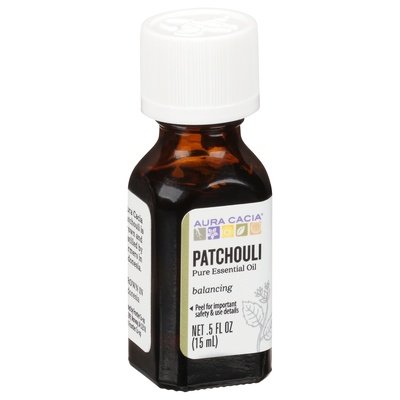 Aura Cacia Pure Essential Oil Patchouli Balancing 1/.5 OZ [UNFI-CARLISLE #445528] T