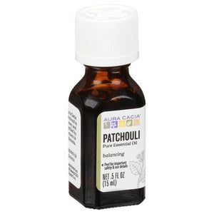 Aura Cacia Pure Essential Oil Patchouli Balancing 1/.5 OZ [UNFI-CARLISLE #445528] T