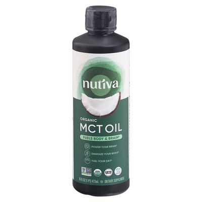Nutiva Mct Oil Organic Og1 1/16 OZ [UNFI-CARLISLE #2118586]