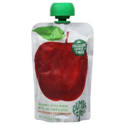 Pumpkin Tree Organics Puree With Oat Fiber & Seeds Apple Organic Og2 10/3.5 OZ [UNFI #2525335] [ebt]