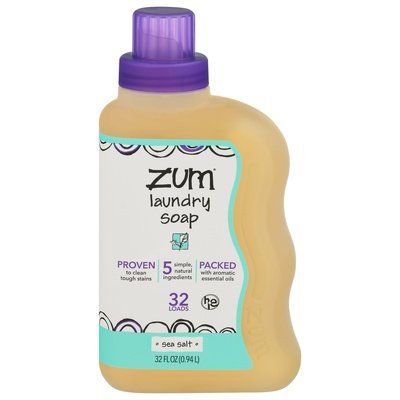 Zum Laundry Soap Sea Salt 8/32 OZ [UNFI #1504729] T
