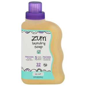 Zum Laundry Soap Sea Salt 8/32 OZ [UNFI #1504729] T