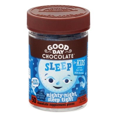 Good Day Chocolate Chocolate Supplement Pieces Sleep For Kids 1/50 CT [UNFI-CARLISLE #2263788]