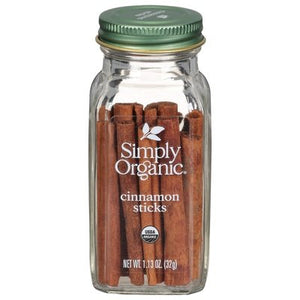 Simply Organic Cinnamon Sticks Og2 6/1.13 OZ [UNFI #3004348] [ebt]
