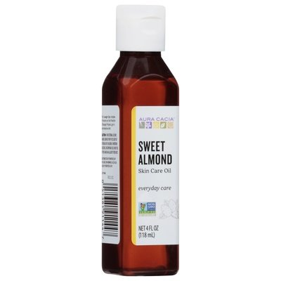 Aura Cacia Skin Care Oil Sweet Almond 1/4 OZ [UNFI-CARLISLE #615583] T