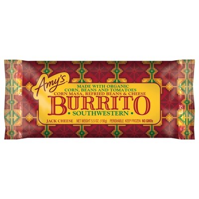Amys Burrito Southwestern Og3 12/5.5 OZ [UNFI #718536] [ebt]